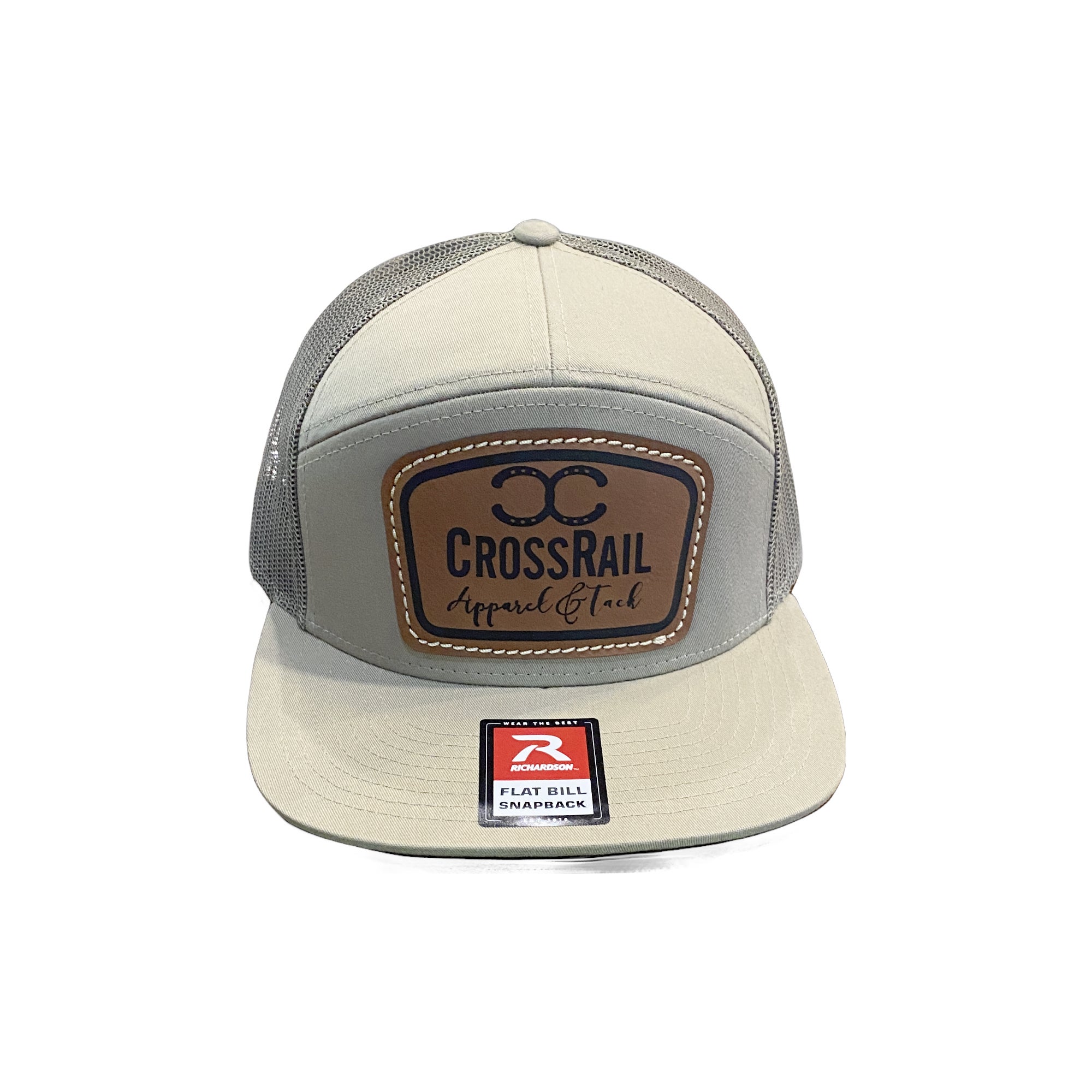 Loden 7 Panel Leather Patch by CrossRail CrossRail Apparel & Tack