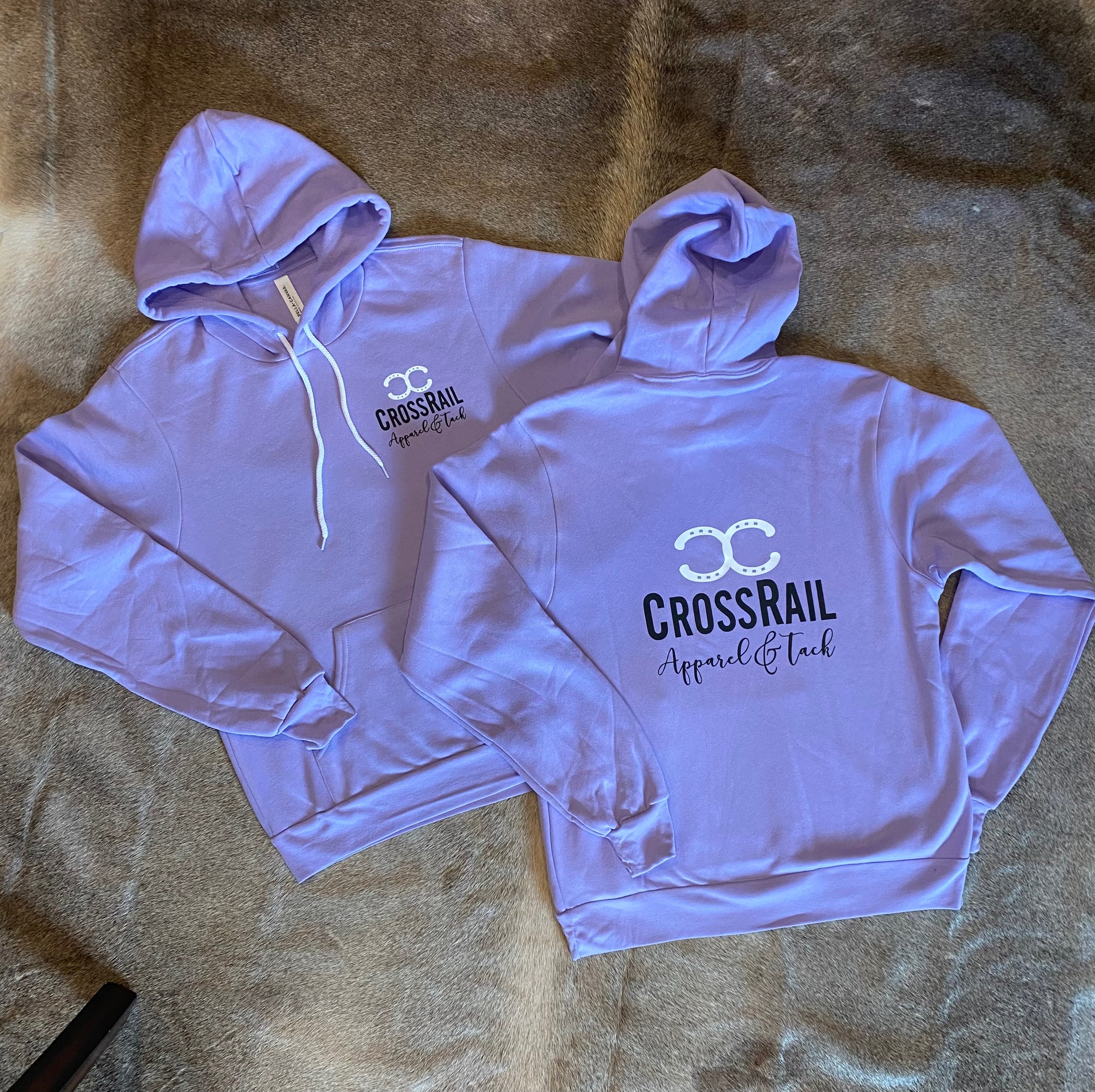 Lavender Hoodie by CrossRail CrossRail Apparel & Tack