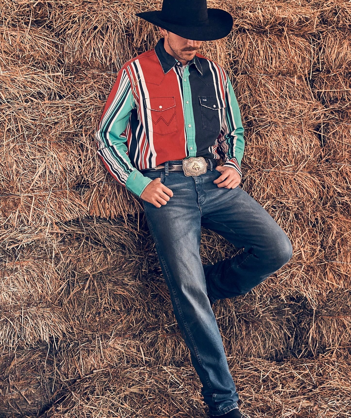 Wrangler brushpopper shirt for sale top