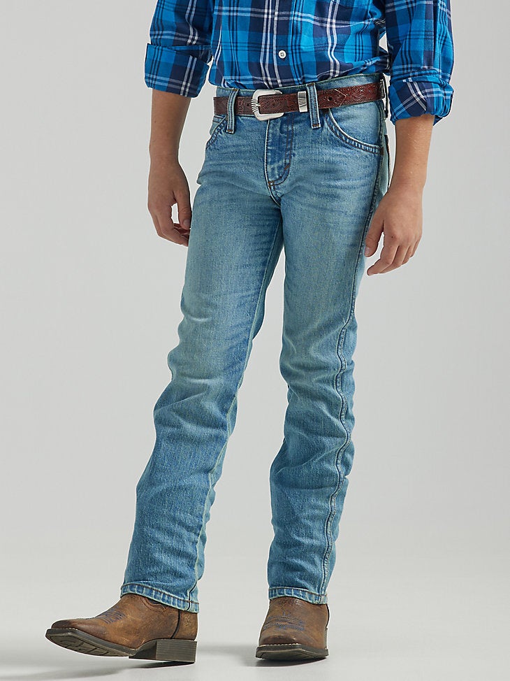 Boy s Wrangler Retro Slim Straight Jean in Buffalo Pass CrossRail Apparel Tack